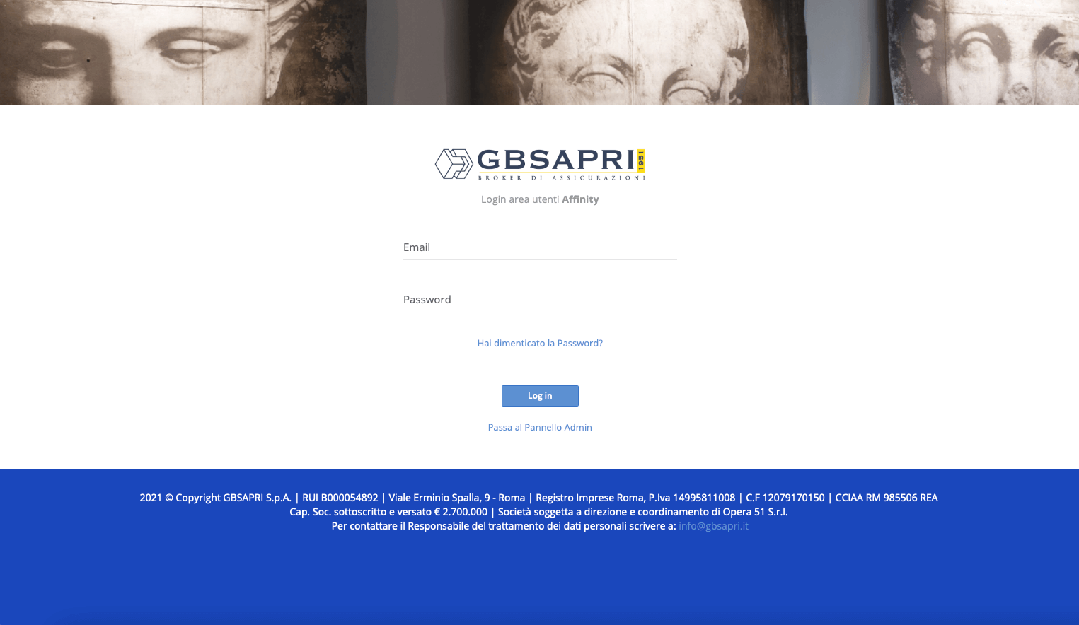 Login Affinity GBSapri