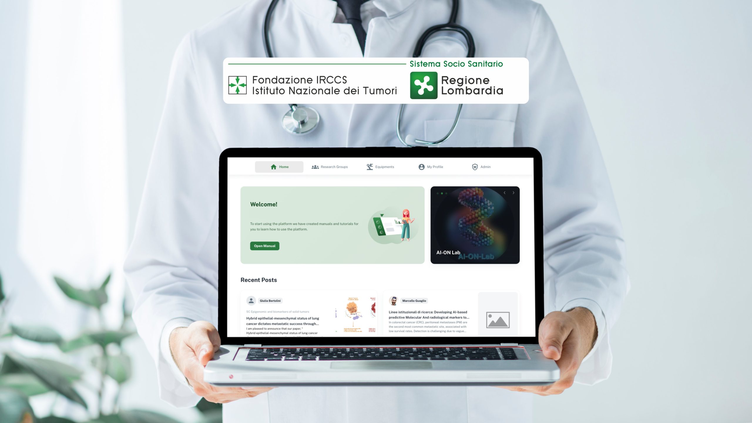 Mockup website Interaction