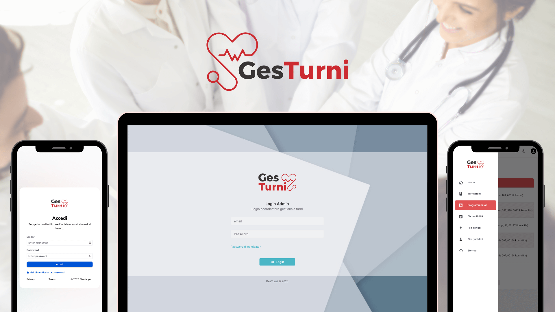Mockup web app mobile app gesturni